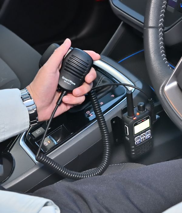 ＩＰ無線機SK-6000車内活用シーン